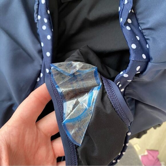 Tommy Hilfiger Women’s Blue Skirtini Bikini Bottom size M - Picture 4 of 7